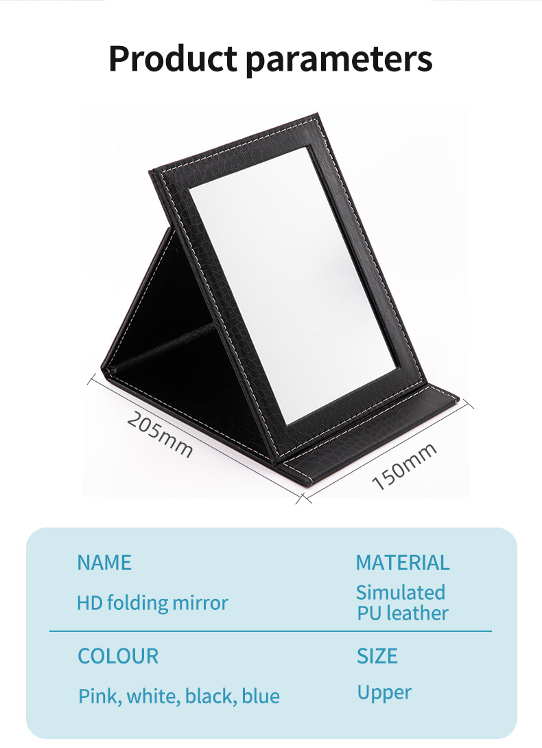 Wholesale Availability of New Foldable Compact Frameless Personalized Magnifying Mirror Personal Vanity Mirror