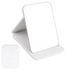 PU Material Square Dressing Table Mirror Multicolour Choice Wholesale Foldable Magnifying Mirror with Family Use Compact Mirror