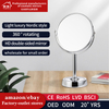 Factory Ebay Sales Travel Mirror Portable Makeup Vanity And Silver Vanity Mirror