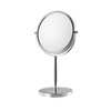 Metal Vanity Dressing Table Mirror And 5X Magnification Double Sided Mirror Desk Mirror For Bathroom,Office, Living Room