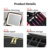Travel Makeup Case with Led Mirror New Product Smart Mirror Factory Makeup Case with Led Mirror Support Custom