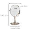 Fashion Makeup Mirror Magnifying 3x5x Table Cosmetic Mirror With Organization
