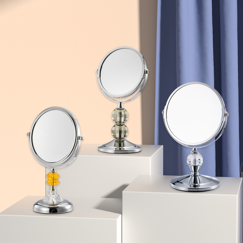 With Glass Beads Vintage Style Vanity Mirror And Metal Makeup Mirror Best Dressing Table Mirror In House