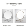 High Quality Small Gold Vanity Mirror And Iron Bedroom Mirror with Bathroom Pedestal Mirror