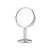 Round Shape Standing Mirror with 10x Magnifying Makeup Mirror Shower Shaving Mirror