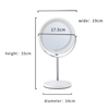 Amazon Best White Bathroom Magnifying Makeup Vanity Mirror With Lights