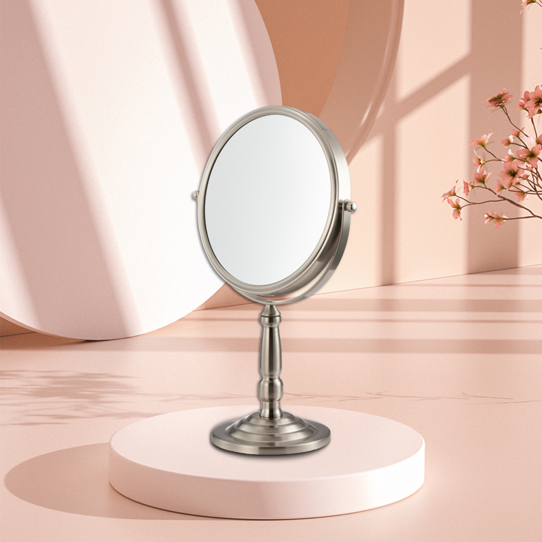 New Design Vintage Hotel Desktop Beauty Magnifying Makeup Mirror Wholesale