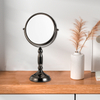Family Use Vanity Vintage Mirror with Stand And Office Desk Portable Makeup Mirror