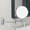 3X Bathroom Smart LED Mirror High Quality 7inch Cosmetic Mirror Wall Mounted Mirror 18 Warm Led