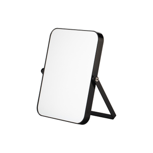 Portable Black Framed Plastic Bathroom Magnifying Cosmetic Travel Makeup Mirror