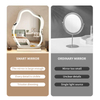  Manufacturer Irregular Mirror Wall Mounted Smart Led Light Bathroom Mirror Cloud-shaped Touch Screen Bathroom Mirrors