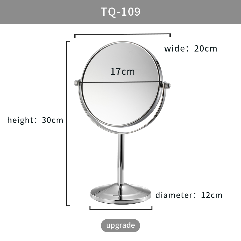 Travel Vanity Lighted Magnifying Mirror for Makeup In Bathroom