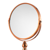 Rose Gold Magnifying Concave Makeup Mirror Desk Top Vanity Mirror
