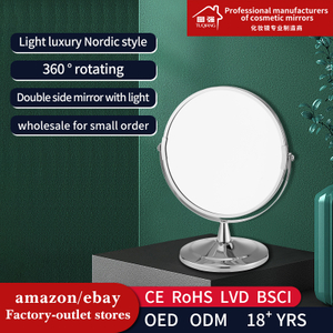Family Use Small And Compact Magnifying Mirror And Decoration Mirror For Office, Living Room And Bedroom