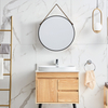 Pretty Single-sided Large White Bathroom Mirror Hotel Makeup Studio Mirror And Framed Bathroom Vanity Mirrors