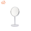 Classical Home Makeup Mirror with Stand Enlarged Marble Base Personalized Rose Gold Makeup Mirror Desktop Makeup Mirror