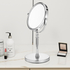 Professional Makeup Magnifying Mirror Classical Round Table Iron Mirror With Standing