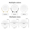 Salon Beauty Factory Wholesales Mirrors Table Makeup Mirror of Round Mirror with Stand of Bathroom