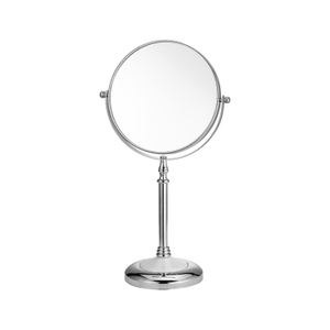 Round Two Way Mirror Magnifying Mirror X10 Desktop Makeup Mirror 360 Degree Table Mirror For Women