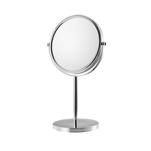 Classical Stylish Custom Round Double Sided Makeup Mirror For Desk
