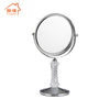 Amazon Dressing Table Mirror Simple Vintage Classical Mirror Office Silver Ornate Mirror And Livingroom Table Mirror Suitable for Gift Giving
