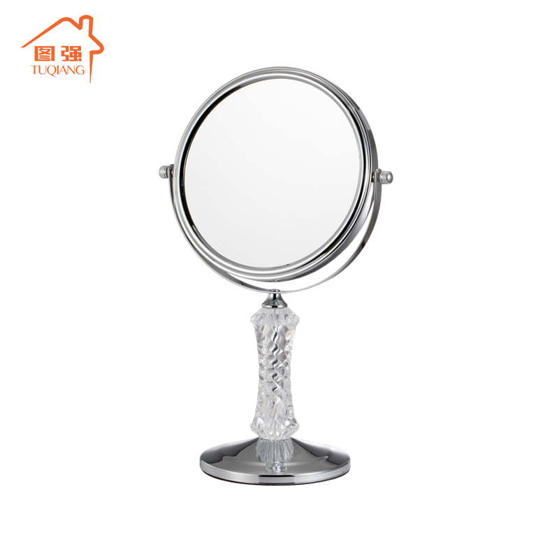 Amazon Dressing Table Mirror Simple Vintage Classical Mirror Office Silver Ornate Mirror And Livingroom Table Mirror Suitable for Gift Giving
