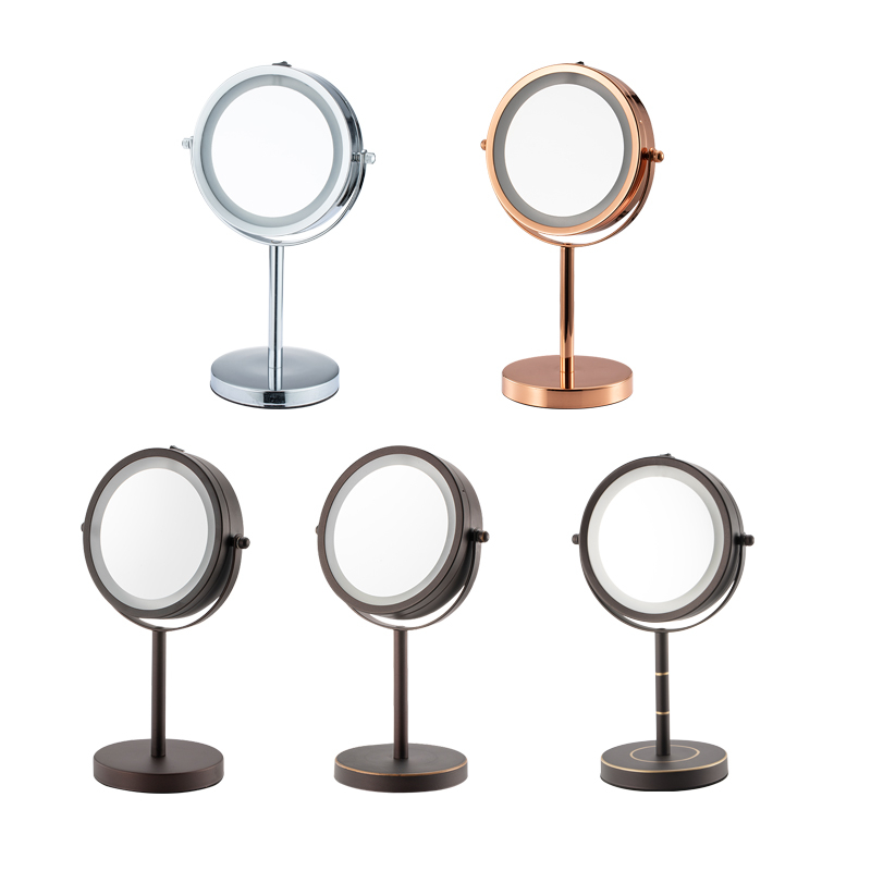 The Manufacturer's New Led Touch Makeup Mirror Simple Bathroom Mirror And Magnifying Bathroom Mirror