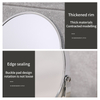 China Manufacturer Double Sided Magnifying Makeup Mirror 7x Round Desk Small Mirror Office Desk Mirror Can Customized Logo