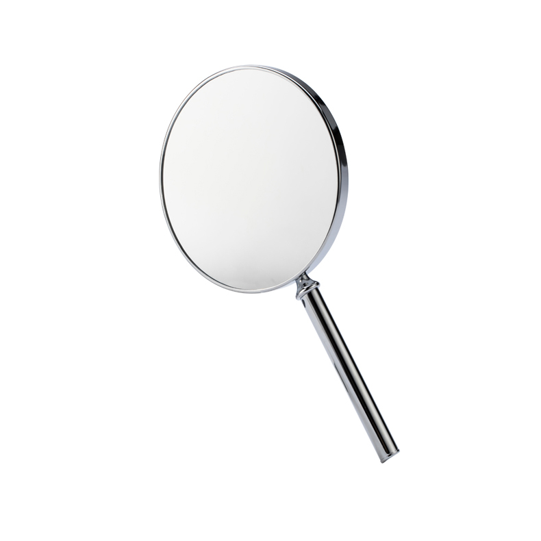 Modern Style Maintenance of Mirror Silver Ornate Mirror Is Cute Makeup Hand Mirror