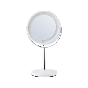 Amazon Best White Bathroom Magnifying Makeup Vanity Mirror With Lights
