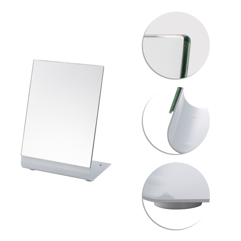Modernity Home Use Free Standing Make Up Mirror Square Glass Mirror And Freestanding Mirror