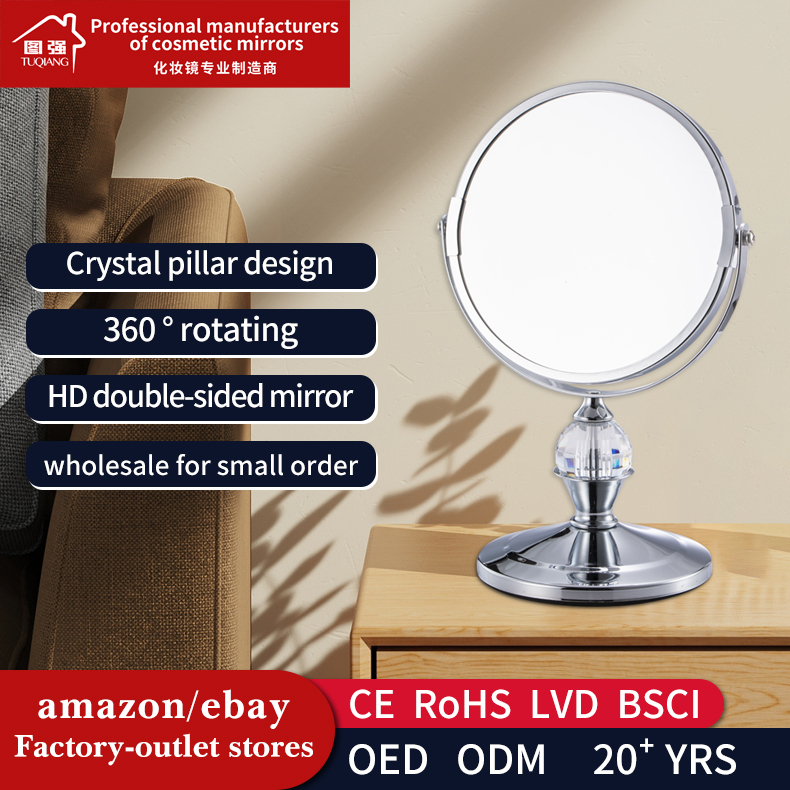 Scriptures Custom Vanity Mirrors Family Use Magnifying Cosmetic Mirror And Beautiful Makeup Mirror Can Be Placed in Bedrooms, Bathrooms And Living Rooms