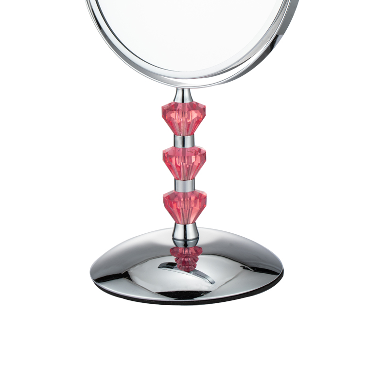 Online Hot Sale Vantage Mirror Metal Portable Mirrors And Table Stand Mirror Can Give To Your Sisters, Parents, Girlfriends