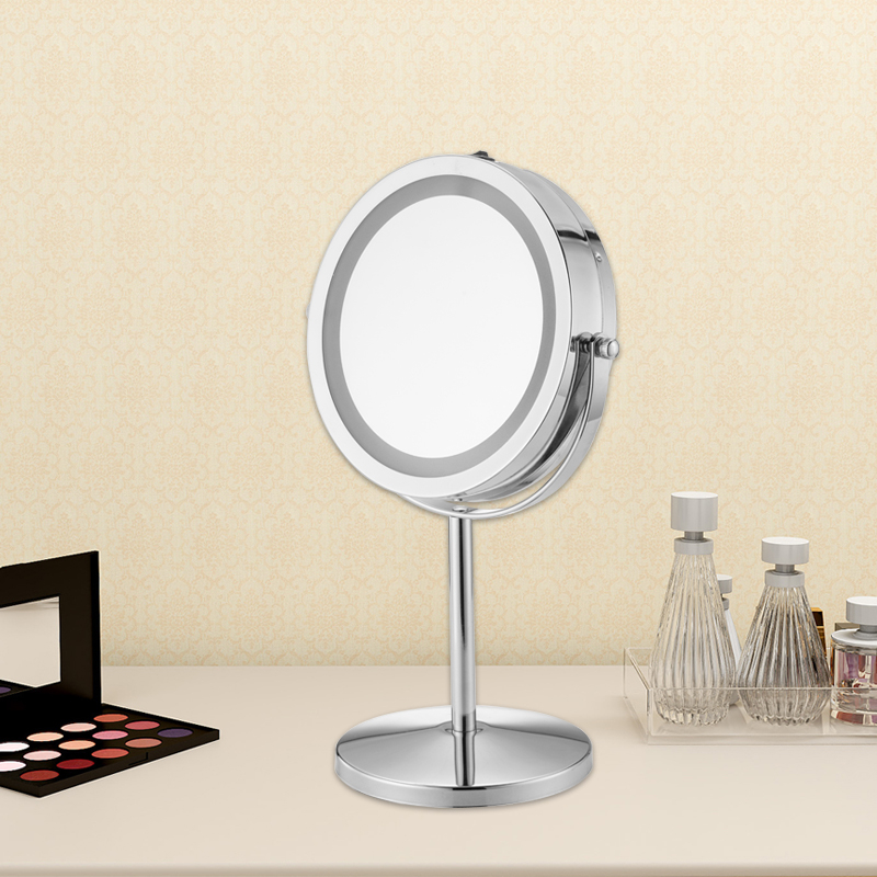 Magnifying Makeup Mirror Lighted Desktop led Mirror Light Up Mirrors Espejos Con Luz Leds Customised Logos Available