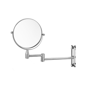 Business Double Sided Mirror Metal Bathroom Wall Mirror And Hotel Rotating Bathroom Mirror