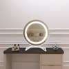 Family Bathroom And Bedroom Hollywood Makeup Mirror Vanity Metal Stand Table Mirror And Stand Up Desk Mirror