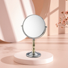 Portable Tabletop Cosmetic Mirror Chrome Bathroom Mirror For Living Room