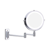Best Custom Wall Mounted Magnifying Swivel Led Light Bathroom Makeup Mirror