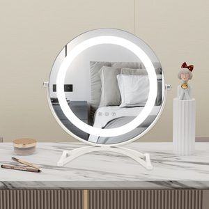Factory Direct Sales Decor Led Mirror Customized Vanity Light Mirror Three Colors Adjustment Home Use Vanity Mirror