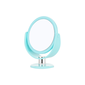 Compact Teen Fashion Mirror And Round Cosmetic Mirror To Makeup Bathroom Bedroom And Livingroom