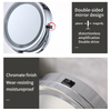 Magnifying Makeup Desktop Mirror Travel Mirror Lighted Led Double Sided Mirror For Makeup