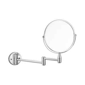 Bathroom Magnifying 10X Shaving Extendable Wall Mounted Mirror For Hotel