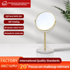 Factory Hot Sale Personal Makeup Mirror Marble Base Round Mirror Frame And Bathroom Makeup Mirror