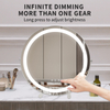 Hot Sale Best Amazon Vanity Mirror Bathroom Led Touch Mirror And Bedroom Large Vintage Mirror