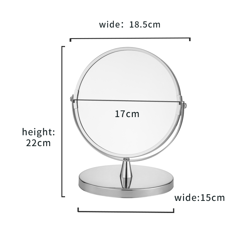 Wholesale Cosmetic Mirror X5 Stand Up Magnifying Mirror Table Top Makeup Mirror