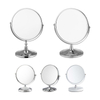 Portable Makeup Vanity Mirror Beautiful Table Double Sided Mirror Custom Magnifying Bathroom Mirror 360 Rotation