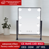 Metal Smart Square Bathroom Mirrors And Led Square Mirror with Hotel Mirror with Light