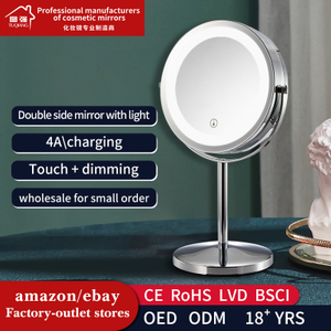Compact Hot Sales Led Mirror Lights Round Mirrors And Bathroom Use Mirror With LED