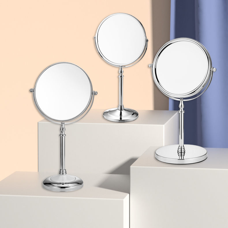 Silver Adjustable Vanity Mirror And Home Use Vanity Mirror Vintage Bathroom Vanity Mirror