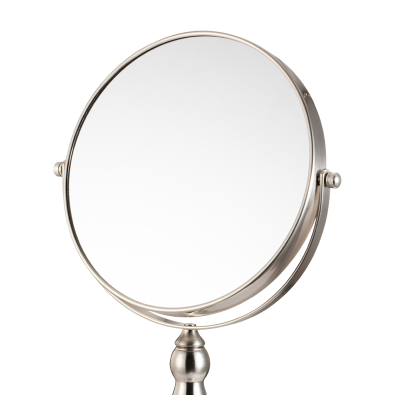 New Design Double Sided Makeup Mirror Bathroom 3X Magnidfying Mirror